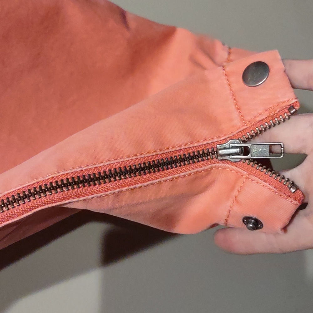 Gap Coral, Pink Cargo Capris Or Crop Pants, 4 - Picture 2 of 12